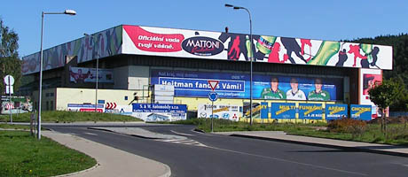 Zimní stadion v Dolní Kamenné