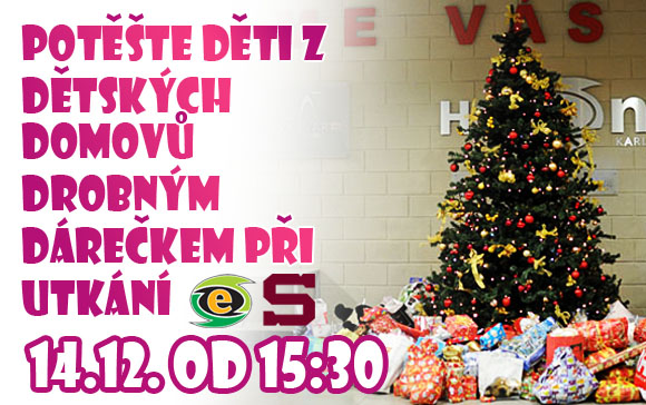 V neděli 14.12. doneste dárečky dětem z domovů