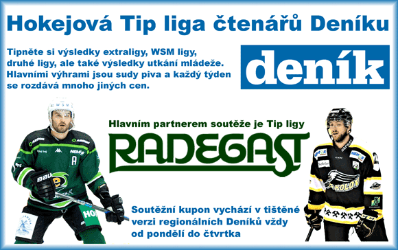 V desátém kole hokejové Tip ligy se soutěžícím nedařilo